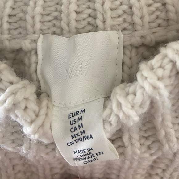 H&M wool mix sweater M NWT - Picture 5 of 5